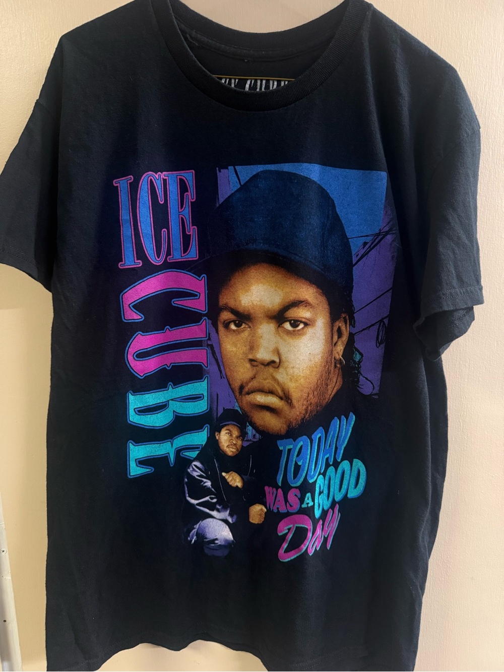 Ice Cube 'Today Was A Good Day' Graphic Tee - Black